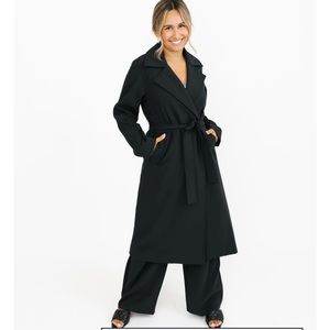 Newly released- Smash and Tess Harper Trench in black xs/s